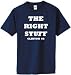 The Right Stuff - CLINTON on 100% Heavy Cotton T-Shirt in 32 Colors
