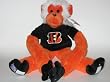CINCINNATI BENGALS Team Logo 18" Plush Good Luck RALLY MONKEY