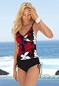 Chadwicks 3-Piece Shirred Tankini Set