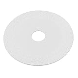 uxcell　ダイヤモンド研削ディスク　丸ノコ用ダイヤモンドソー　100mm x 20m　シルバートーン　円形の大理石のタイル