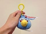 Angry Birds Plush Zipper Pull - Blue Bird