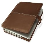 PDAIR レザーケース for Aspire One 横開きタイプ 大容量バッテリー対応タイプ(ブラウン) PALCAOA150BLB/BR