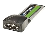 MANHATTAN Serielle ExpressCard/34 Fuegt Ihrem Notebook einen DB9 RS-232 Port hinzu Unterstuetzt Uebertragungsraten bis zu 230 kbps