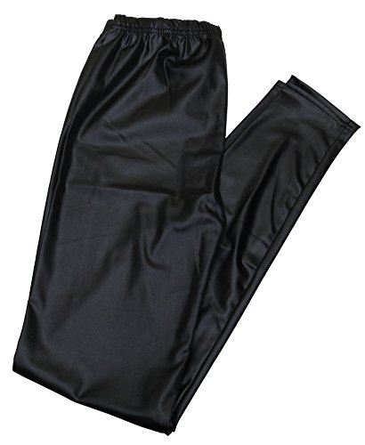 大きいサイズ 対応 レギンス ほっそり 美脚 フェイクレザー