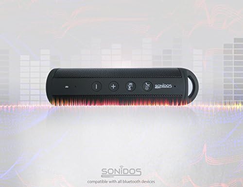 Bluetooth Speaker SONIDOS portable Wireless 360 sound with microphone Works for Iphone, Ipad Mini, Ipad 4/3/2, Itouch, Blackberry, Nexus, Samsung and other Smart Phones and Mp3 Players