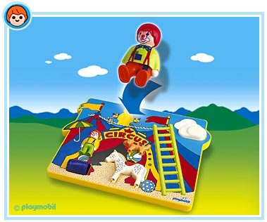 Childrens Toyshop  Toys : Circus Puzzle by Playmobil