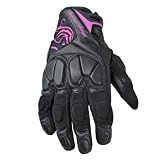 Speed and Strength Womens Cat Out'a Hell Leather Textile Gloves