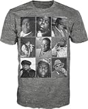 Men's Notorious BIG Collage Heather T-shirt