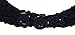 Best Winter Hats Solid Color Knit Headband W/Jeweled Leaf Bunch (One Size)