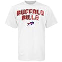 Reebok Buffalo Bills White Double Arched T-shirt