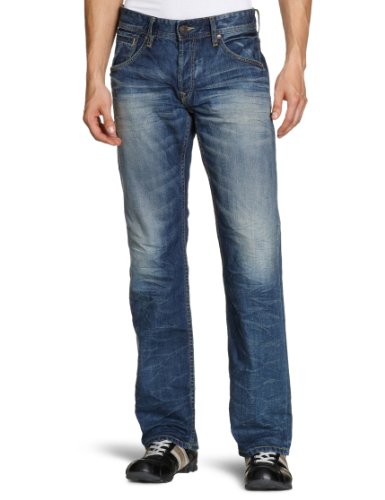 TOM TAILOR Denim Herren Jeans 60180120912/blue regular fit denim, Gr. 33/32, Blau (1055) Preisvergleich