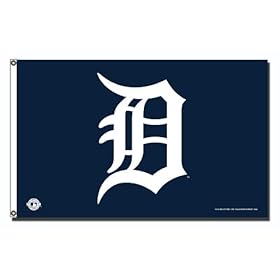  Detroit Tigers 3X5 Banner Flag