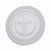 Solo  2-Ounce Plastic Portion Cup Clear Lids, 100-Count Packages (Pack of 25)