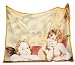 Kuscheln und zwei Schutzengel passen aufMit dieser superweichen Decke macht das Kuscheln auf dem 
Sofa noch viel sch�ner! Handw�sche bis 30�C.Ma�e  160 cm x 130 cm