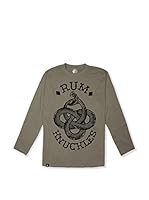 Rum Knuckles Camiseta Manga Larga Eternal Snake (Caqui)