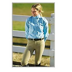 Kids TuffRider Cotton Pullon Velcro Bottom Breeches