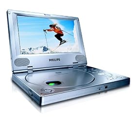 Philips PET 810 Portable DVD Player with 8" LCD Display