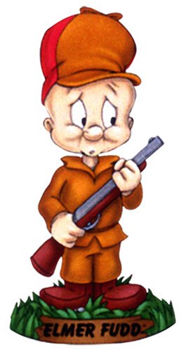 �ե��� Wacky Wobbler - Looney Tunes / Series 2 : Elmer Fudd �������� ������� ���᡼�� �ե��� �����꡼ ���� ư�� �̿���