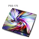 Taylorhe Skins PS3 Slim Decal/ colourful swirls