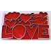 R & M Love 9 Piece Cookie Cutter Set
