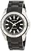 Anne Klein,AK Anne Klein Women's 109179BKBK Swarovski Crystal Accented Black Plastic Dress Watch,AK Anne Klein,109179BKBK,B003A6XGBG