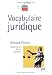 Livres : Vocabulaire juridique