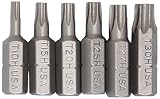 Vermont American 15597 6-Piece Extra-Hard Torx Insert Screwdriver Bit Set
