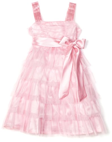 Sweet Heart Rose Girls 2-6X Lightly Ruched Dress