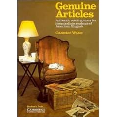 Genuine Articles Student's Book: Authentic Reading Tasks for Intermediate Students of American English