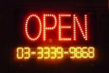 ＬＥＤ電飾看板　LED  OPEN NUMBER DISPLEY-LED　 （LED 電話番号表示）