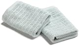 Danica Studio Aegean Wash Cloth, 12 by 12-Inch, Sky, Set of 2
