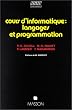 Cours d'informatique : langages et programmation
