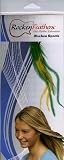 Rocken Feathers Sports Natural Hair Extensions Hand Made in the USA - Green Bay Packers Colors!!