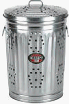 20 GAL, Trash/Burner Composter With Cover