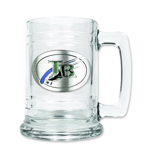 MLB Tampa Bay Devil Rays Glass Tankard 15oz