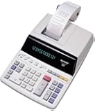 Sharp EL-1197PIII Heavy Duty Color Printing Calculator with Clock and Calendar