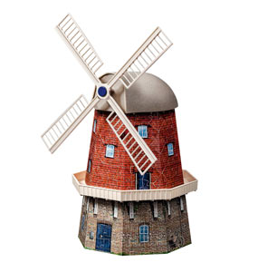 Attractive windmill display piece