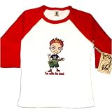 I'm with the Band Guitarist Rock Star Boy's Raglan