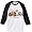 White/Black Sleeves
