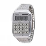 Timex Calculator Silver Lucius T2n237 Homme Montre Argent