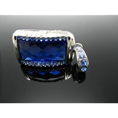 usb Spa� Schl�ssel Flash-Laufwerk Memory Stick 8G-Smaragd blau Edelstein (Einfuhr aus Hong Kong )