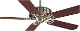 Hunter 23254 The Paramount XP Brushed Nickel Traditional Ceiling Fan 54 Blade Span