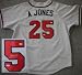 Andruw Jones Autographed/Hand Signed Auth. Atlanta Braves Jersey