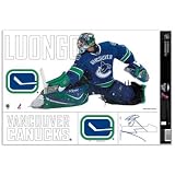 VANCOUVER CANUCKS LUONGO OFFICIAL REUSABLE ULTRA DECAL SET (4)