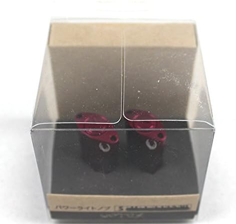 VOTEX ALUMINUM LIGHT KNOB KIT FOR SHIMANO TYPE:A BAIT CASTING REELS RED