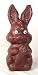 Gourmet Food : Ultimate's 5 Pound Solid Milk Chocolate Rabbit