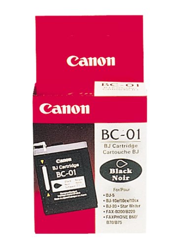 Electronics: Canon BC 01 Inkjet Cartridge F45 0014 410, Black