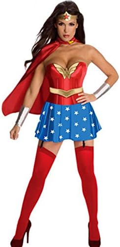 Eaststar Women's Halloween Hero Supperman Costume Fancy Skirt (M, Red)