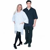 Scalpmaster Poly Cotton Uniform Button Black