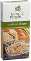 Simply Organic Organic Pasta Shells & White Cheddar Cheese, 6-Ounce Boxes (pack Of 12)